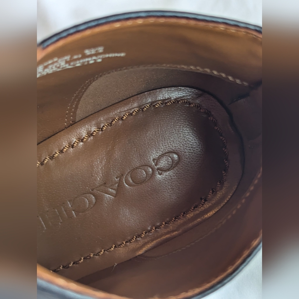 Genuine Coach Chandler bootie all leather size 5 - Picture 4 of 11